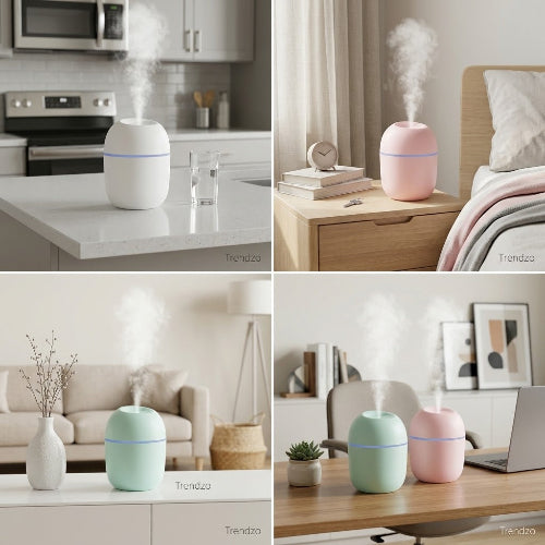 Air Humidifier Usb Small Mini Portable Cool Mist Diffuser