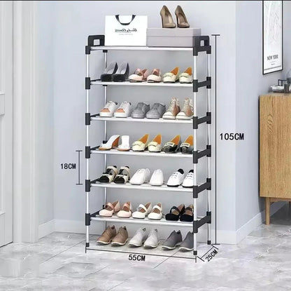 Attachable Shoe Rack – Space-Saving Stackable Shoe Organizer