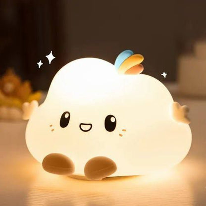 Rechargeable Cute Cloud Silicone Lamp