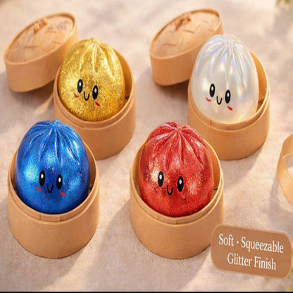 Dumpling Pressure Squishes Cute Colorful Toy