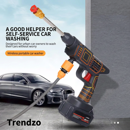 Portable Cordless High Pressure washer gun