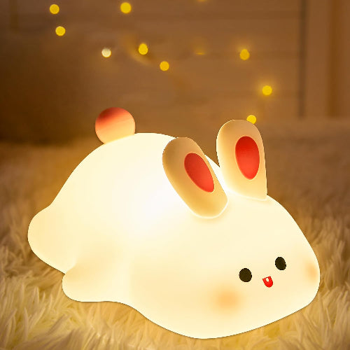 Silicone Rechargeable Rabbit Lamp