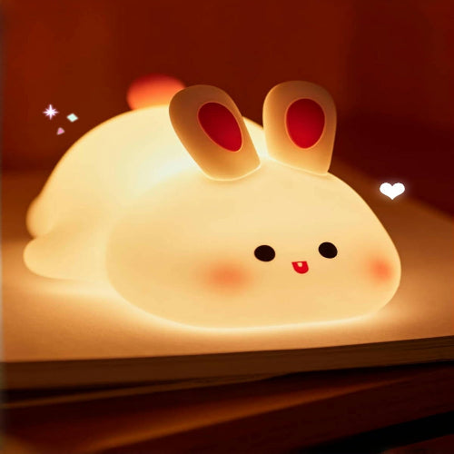 Silicone Rechargeable Rabbit Lamp